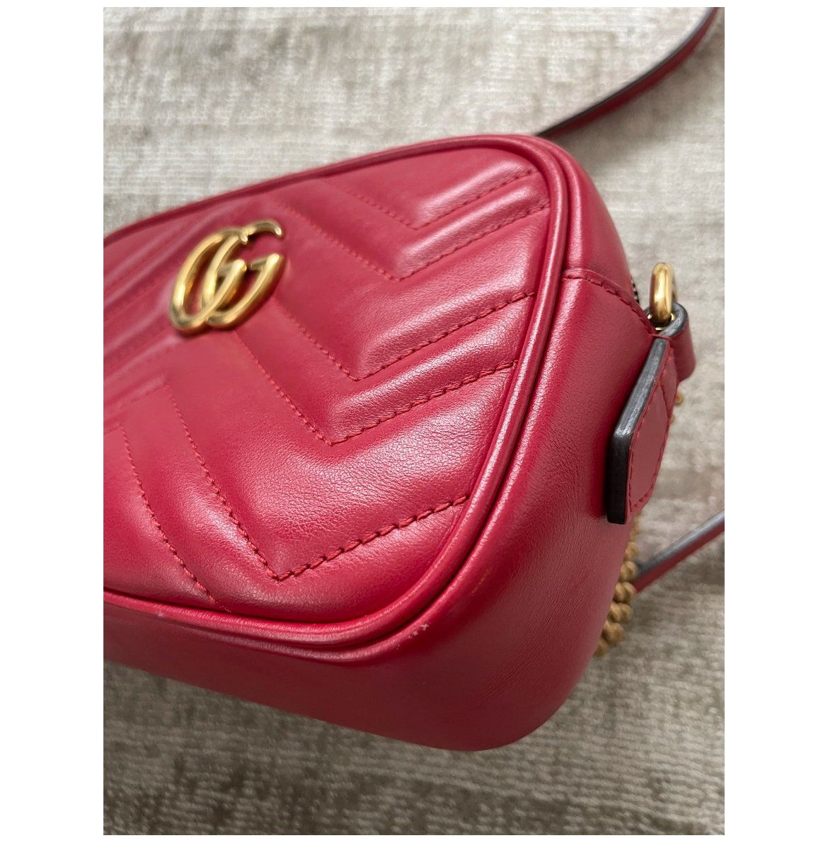 Gucci Borse da donna: Gucci Marmont Rot - Klein – Usato da Cham venduto da vany_ 4