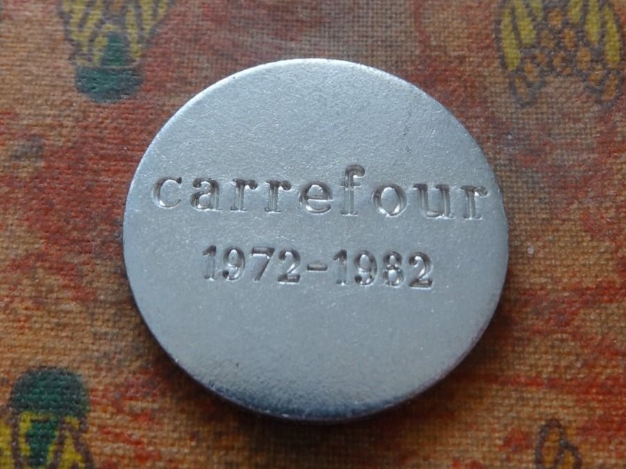 Tutti le monete: Jeton " carrefour 1972-1982 " – Usato da Romanel-sur-Lausanne venduto da Swift13