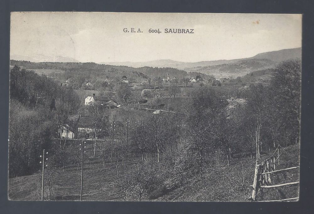 SAUBRAZ (VD) 1927 Acheter sur Ricardo