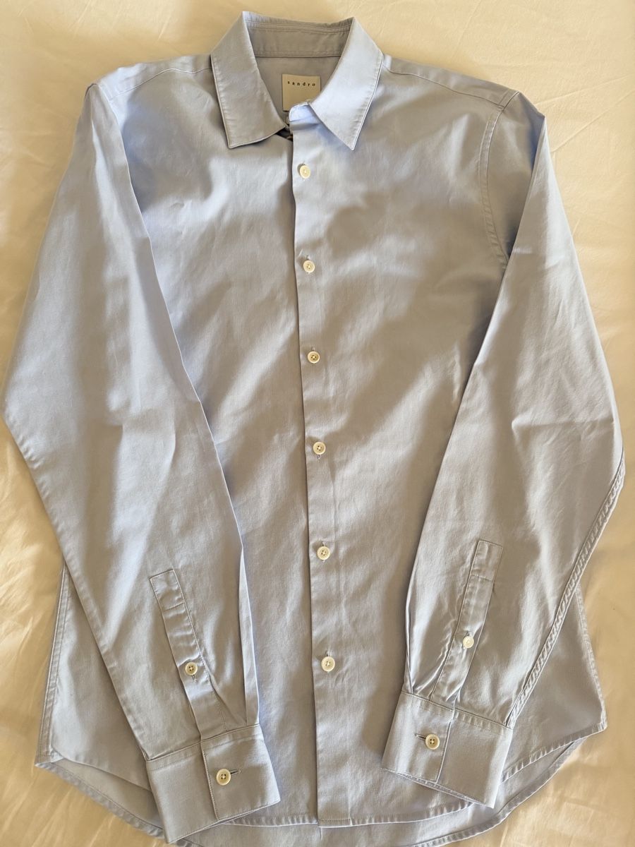 Sandro Camicette: Chemise Sandro taille 36 – Usato da Lausanne venduto da Meganelausanne 2