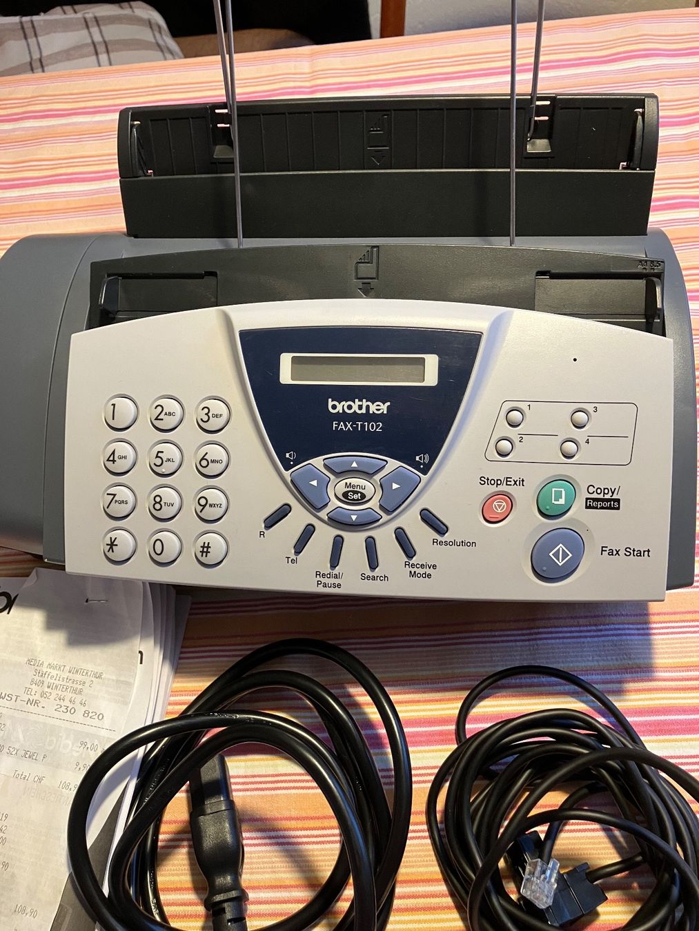 Brother Faxgeräte: Brother Faxgerät T102 – Gebraucht aus Wiesendangen von  1