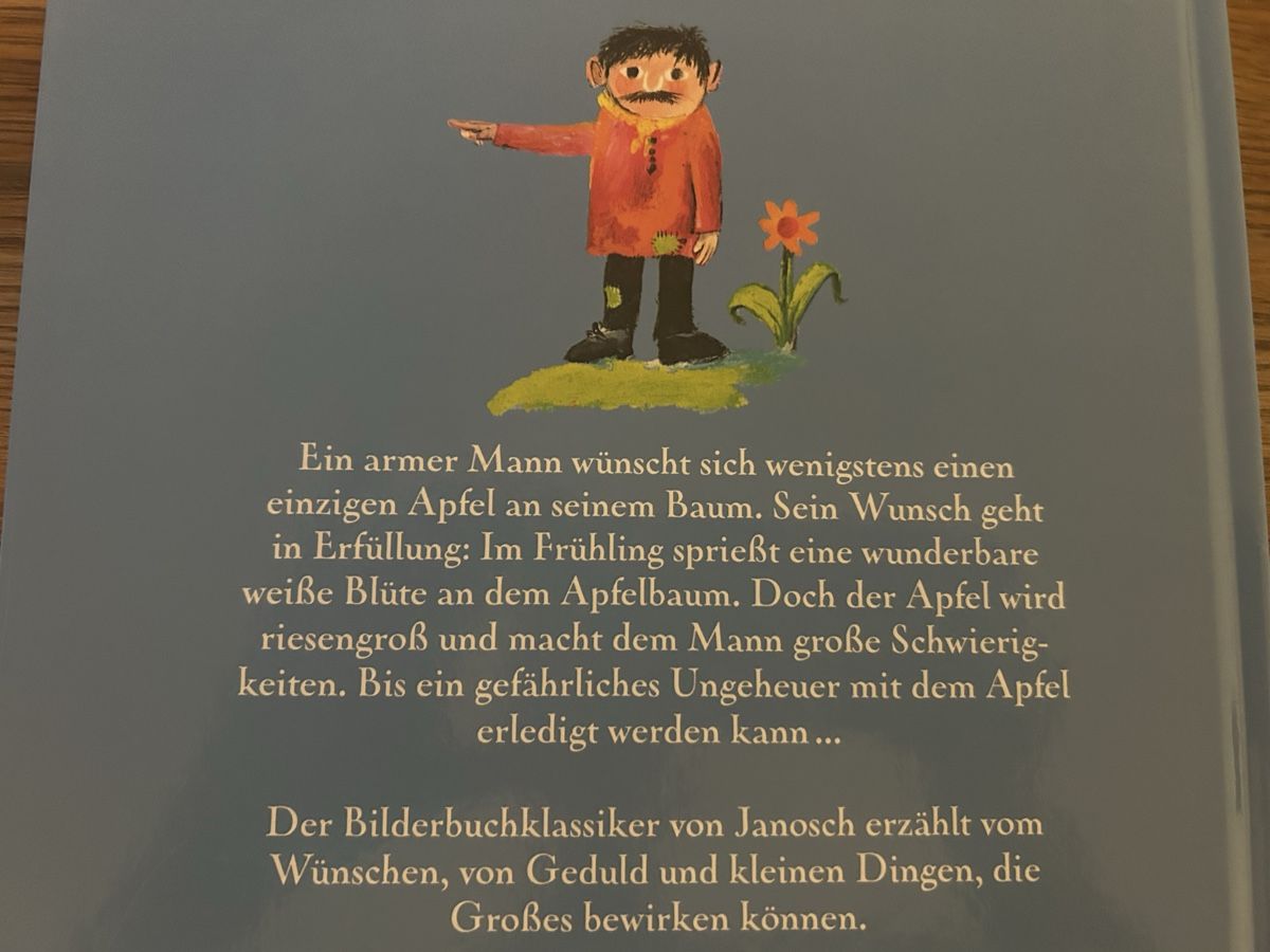 Libri: Janosch, Das Apfelmännchen: Kinderbuch - Klassiker, NEU – Nuovo (secondo la descrizione) da Wolhusen venduto da eve_m6cg 2