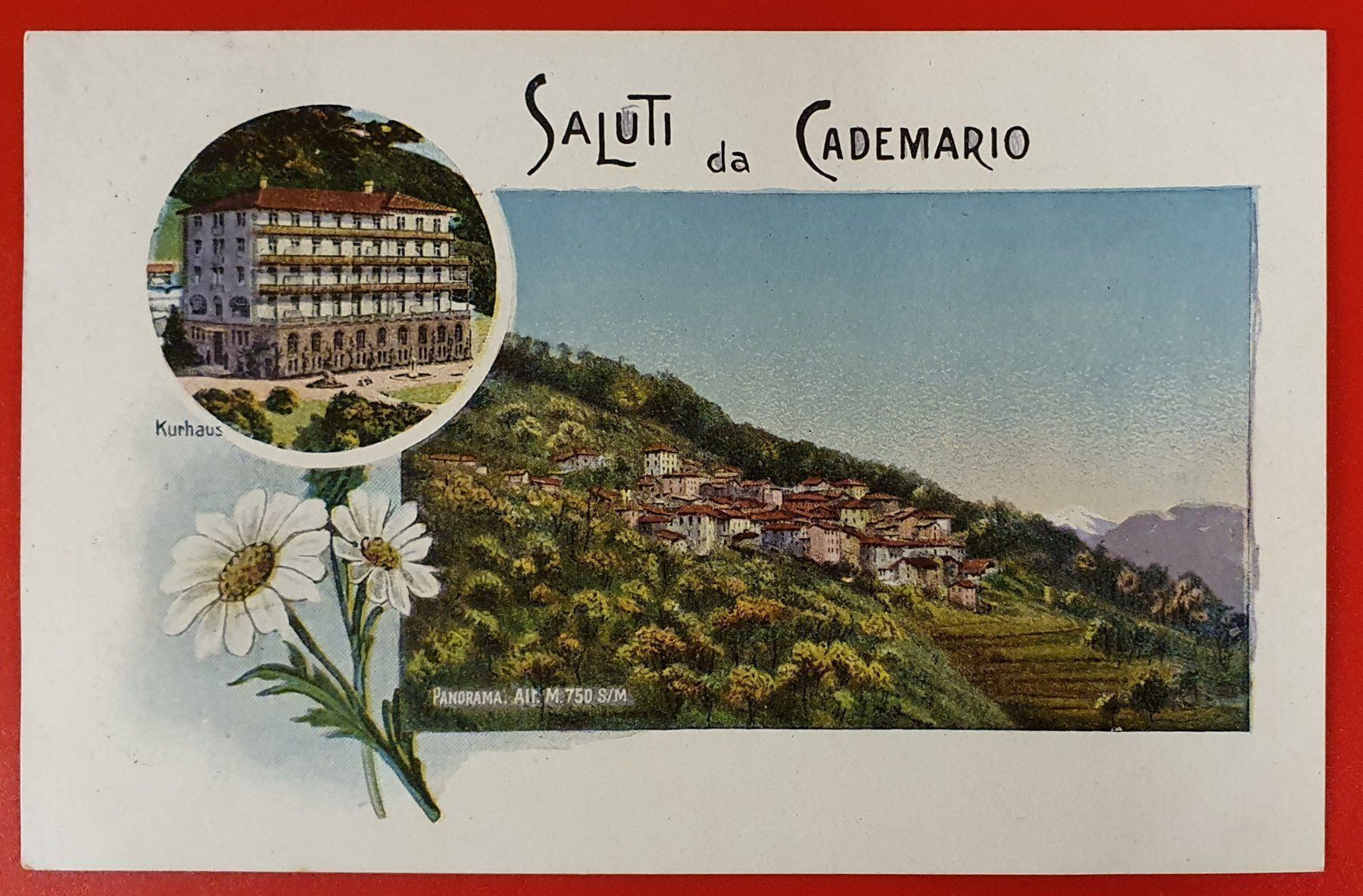 Cartoline postali: Cademario 1924 – Usato da Kreuzlingen venduto da Rschweiz1