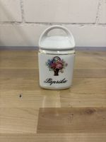 Paprika-Dose, Behälter, Blumendekor, MCP Tschechoslowakei 