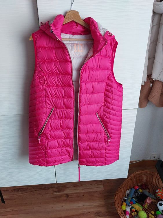 KODMNSW Damen Weste Lang - Ärmelloser Wollmantel Als Elegante Übergangsjacke Für Herbst & Winter