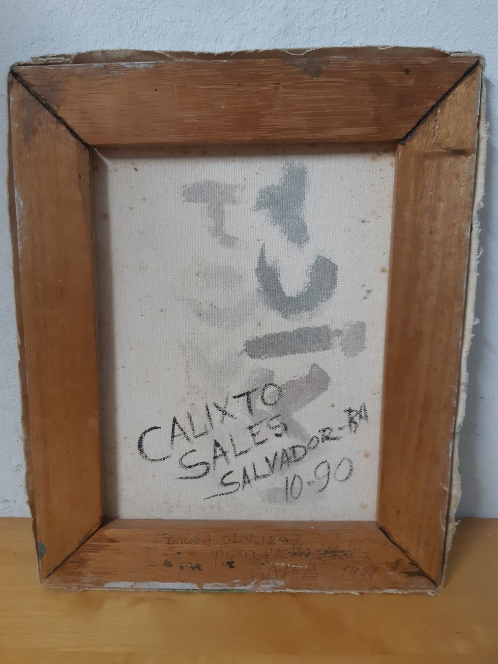 Dipinti: Small painting by Calixto Sales – Usato da Verscio venduto da giamma1985 1