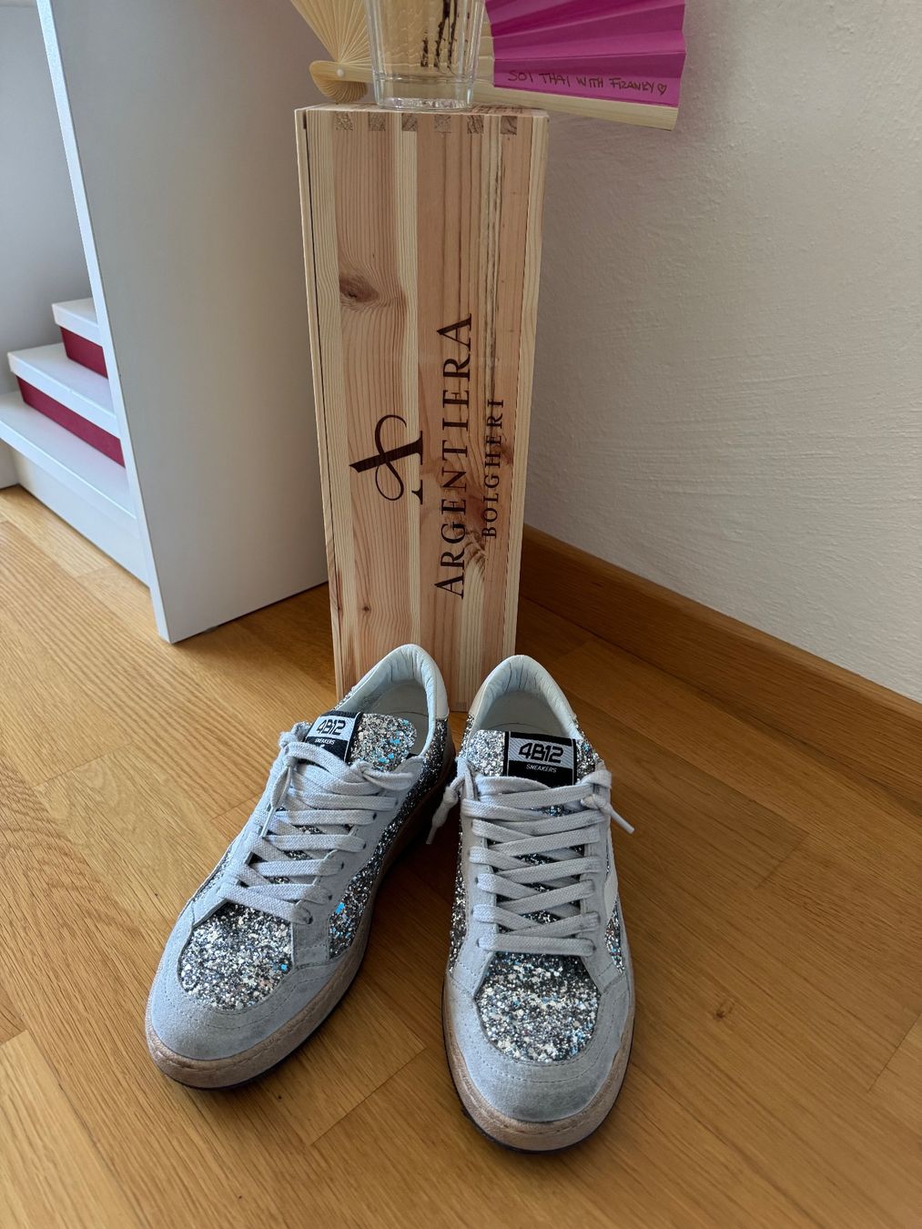Scarpe da donna: 4B12 sneakers silber / weiss – Nuovo (secondo la descrizione) da Oberengstringen venduto da YogiM86