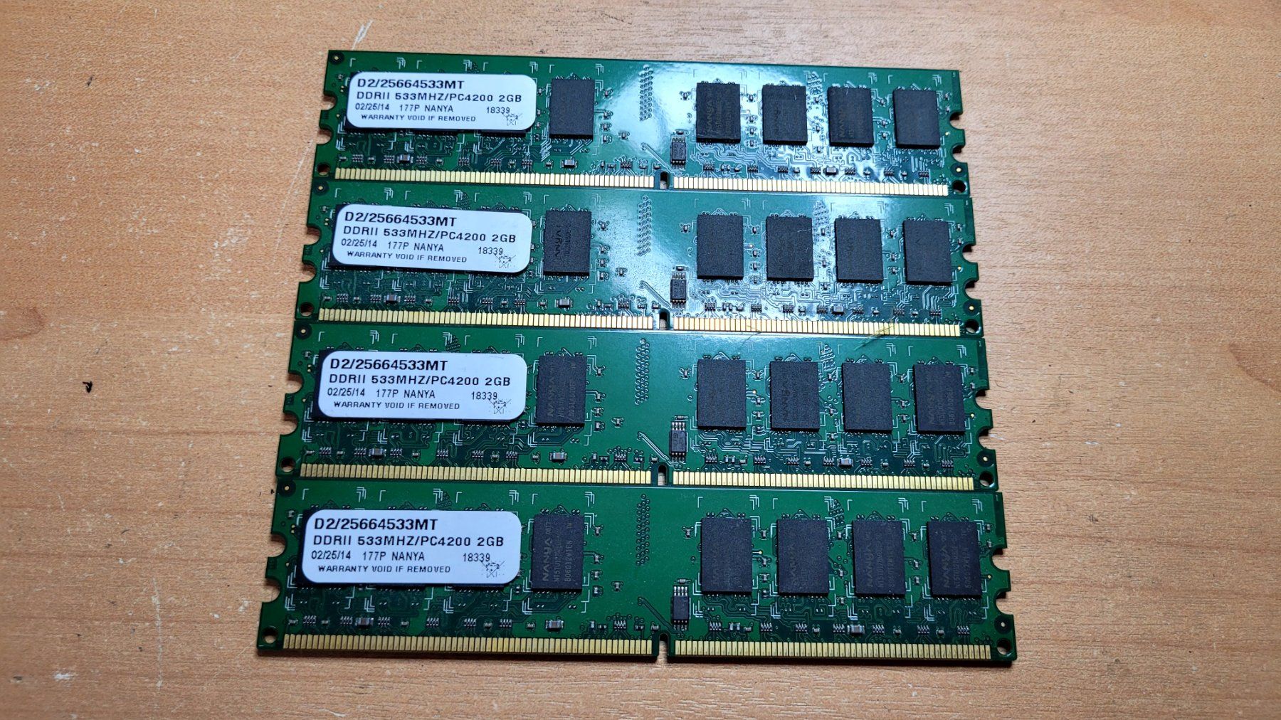 Memoria / RAM: Nanya 2GB D2/25664533MT – Usato da Bionnens venduto da Meg011