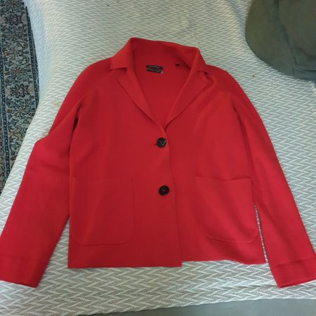 Marc O'Polo schöne Jacke in rot Gr. S
