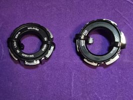 2x Shimano bremsscheibenadapter