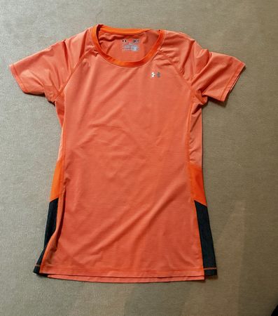 Under Armour Shirt HeatGear orange Grösse S/M