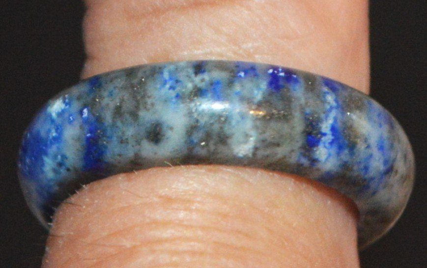 Ringe: Stein Ring L-4617 – Lapislazuli - 17mm Innendurchmesser – Neu und originalverpackt aus Goldiwil (Thun) von han_v5b7 1