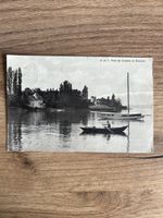 Ansichtskarte gelaufen „Port de Corsier et Gabiule“ Genf