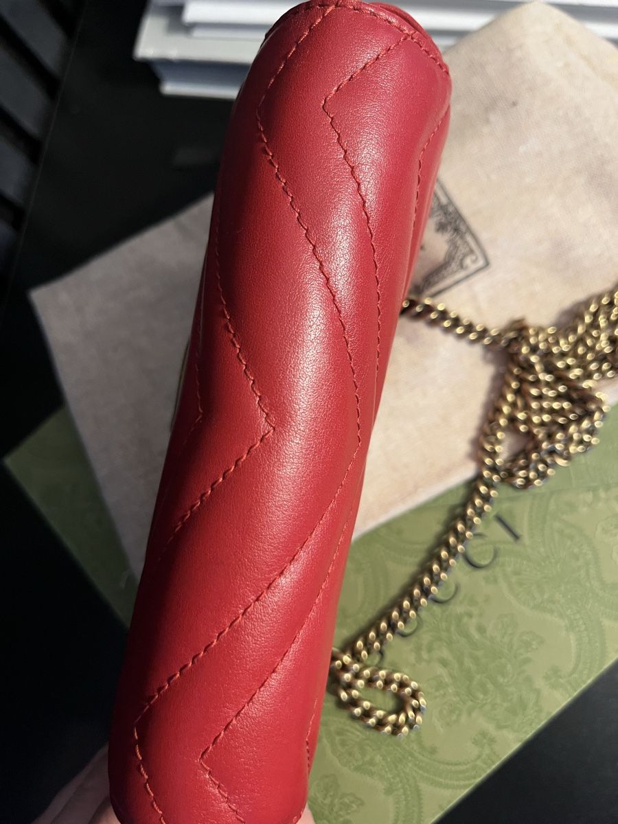 Gucci Borse da donna: Gucci Marmont Super Mini Matelassé Tasche – Nuovo (secondo la descrizione) da Gossau SG venduto da DeRiE 3
