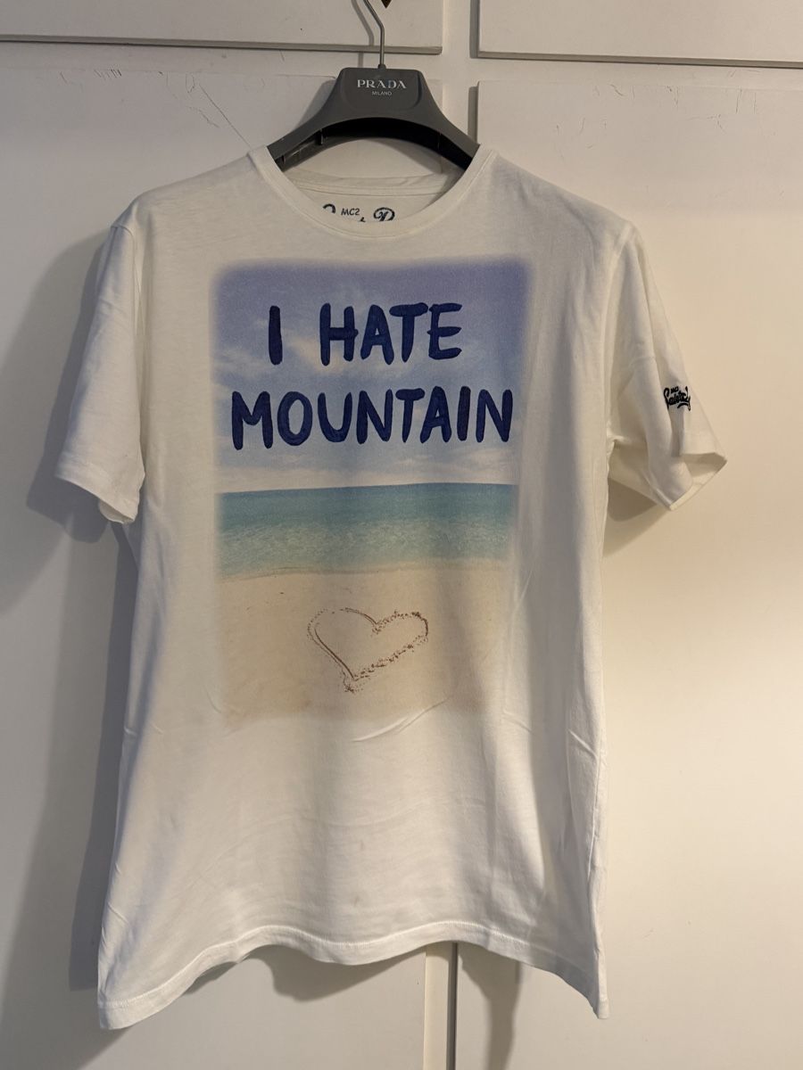 MC2 Saint Barth T-Shirts: T-shirt MC2 Saint Barth con qualche macchia – Gebraucht aus Lugano von can_xdd8