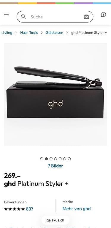 Lockenstäbe & Haarglätter: ghd platinum+ styler  – Neu und originalverpackt aus Balzers von DeliaSch. 2