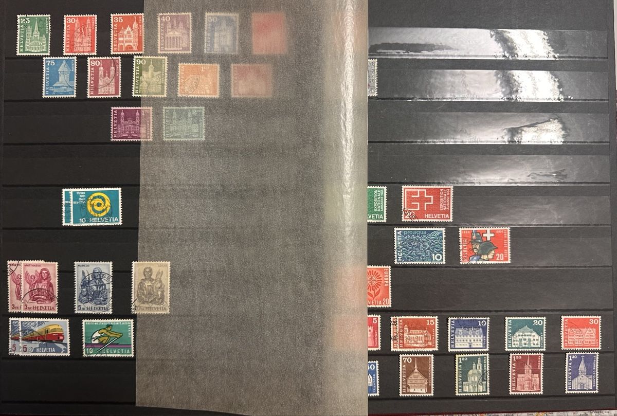Tous les timbres: Markenalbum Schweiz – D'occasion à Toffen par Bazzolino 4