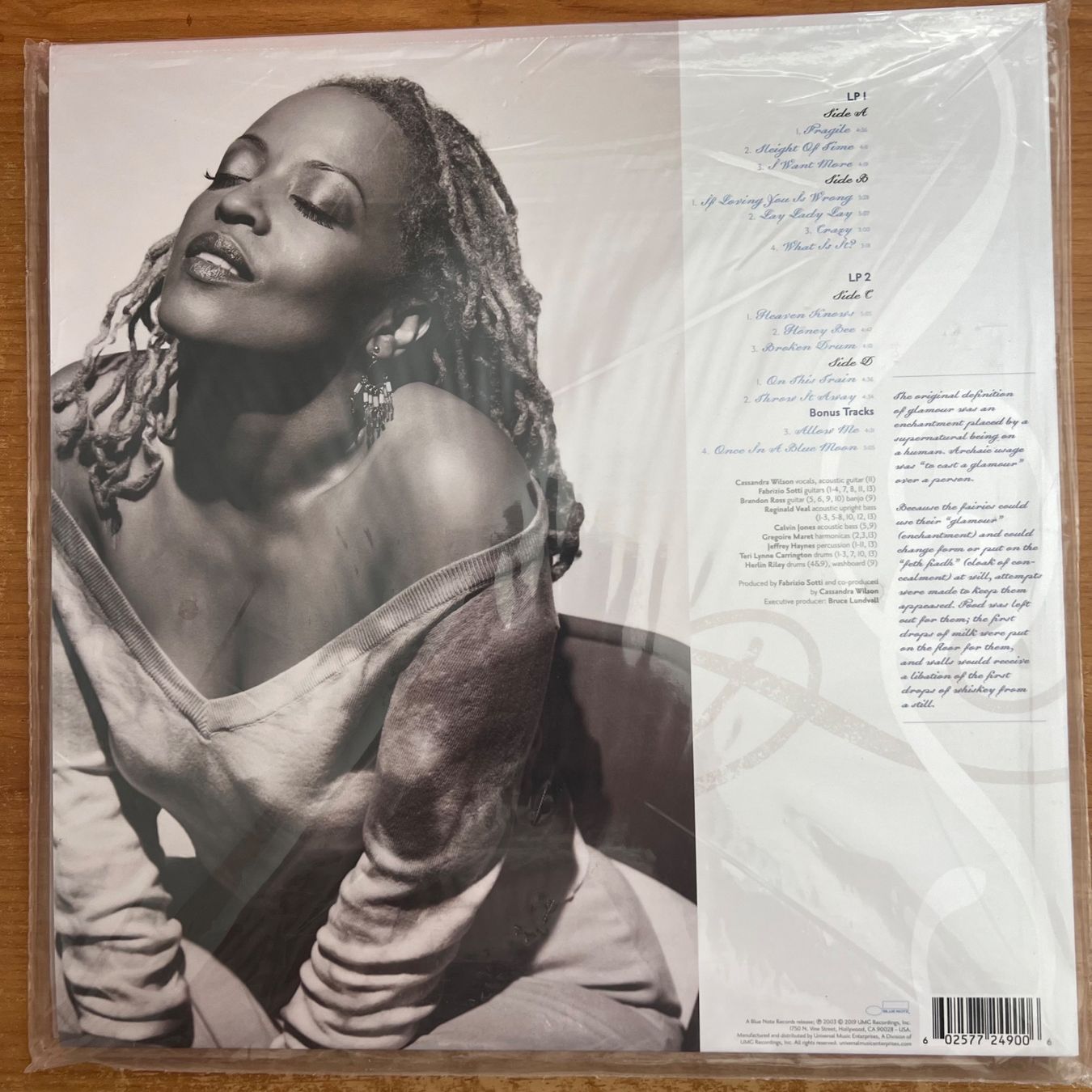 Dischi in vinile: Cassandra Wilson - Glamoured / 2 LP - Audioph. Press. 2019 – Nuovo e nell'imballaggio originale da Gais venduto da soundcave57 1