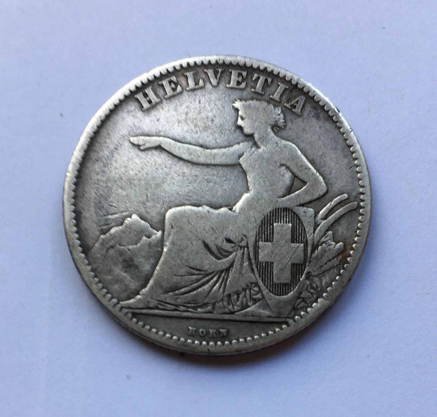 Tutti le monete: 1862 2 Franken Silber – Usato da Kirchberg SG venduto da Helveticus00 1