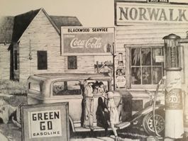 Lithographie nummeriert signiert