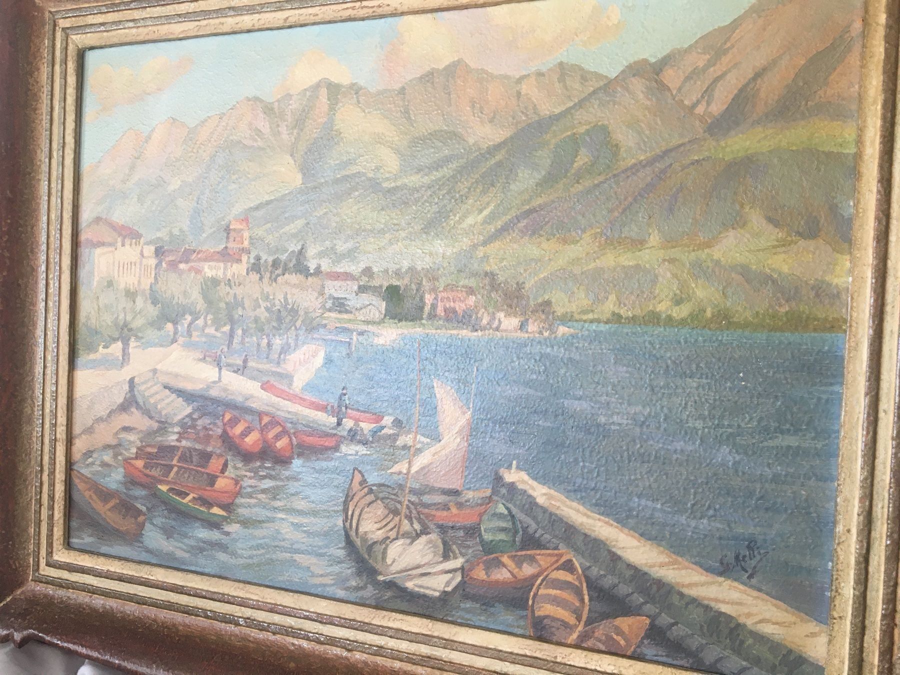 Tableaux: Antike Gemälde signiert – D'occasion à Männedorf par Adamiat 9