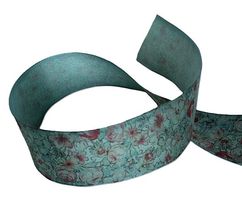 Dekoband mit Blumen