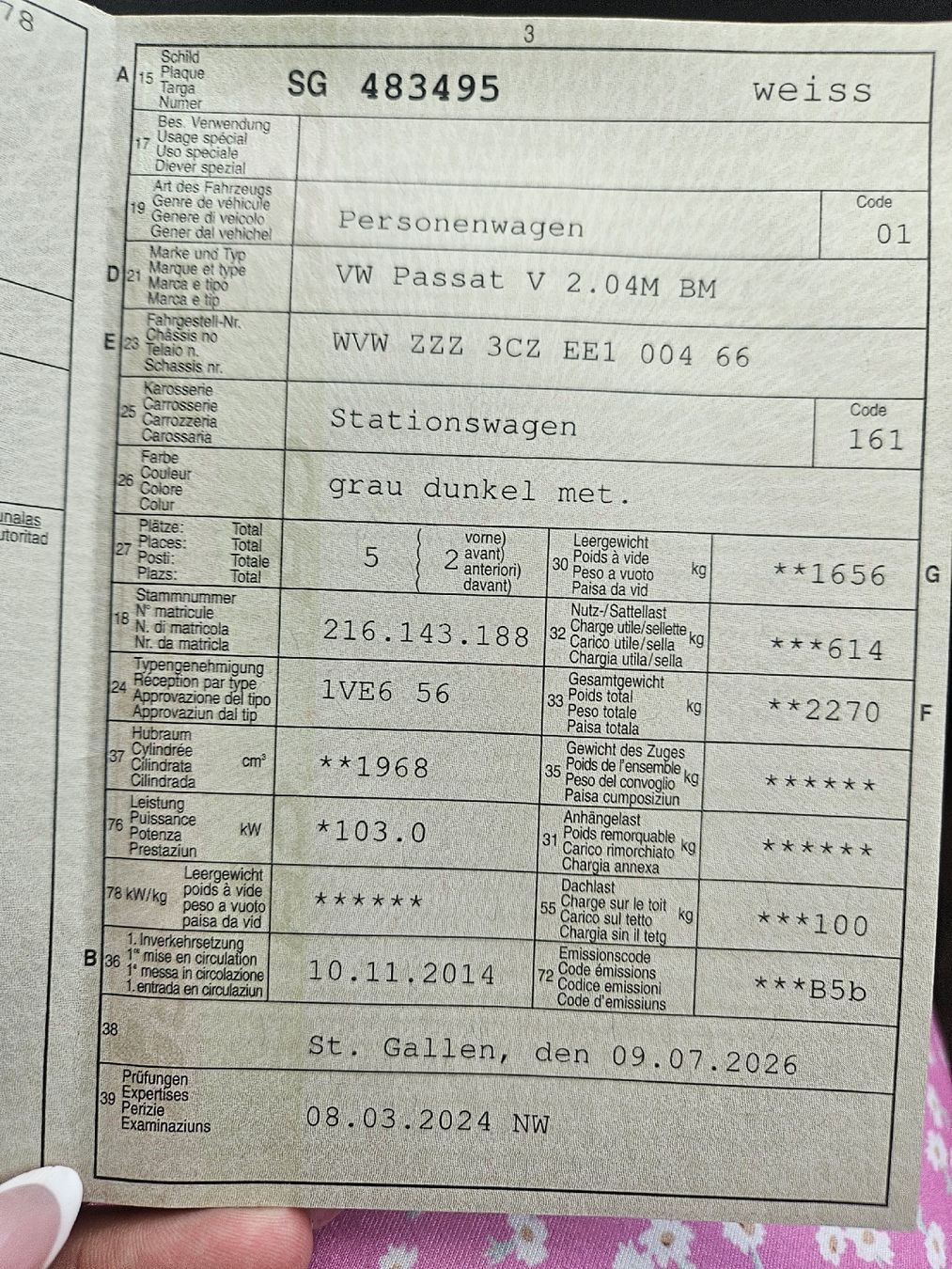 VW Autos: VW Passat b7 4Motion – D'occasion à Wil SG par Siebb 2