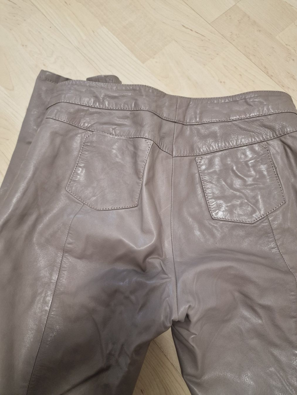 Hosen: Lederhose grau Grösse M – Gebraucht aus Knonau von nicdorf 2