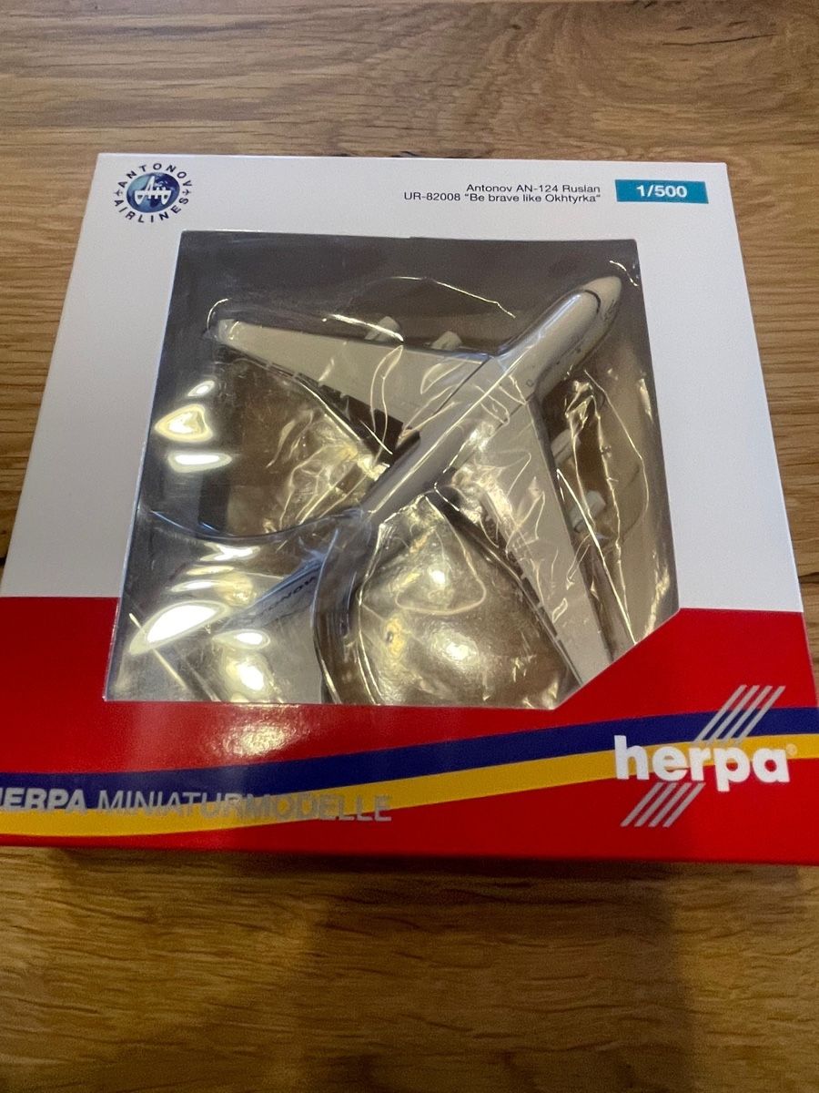 Herpa Kit di modellismo & Modellini statici: Modèle d’un An-124 1:500 – Nuovo (secondo la descrizione) da Chippis venduto da Gini17 1