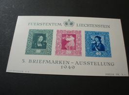 Liechtenstein, Block 1949 **