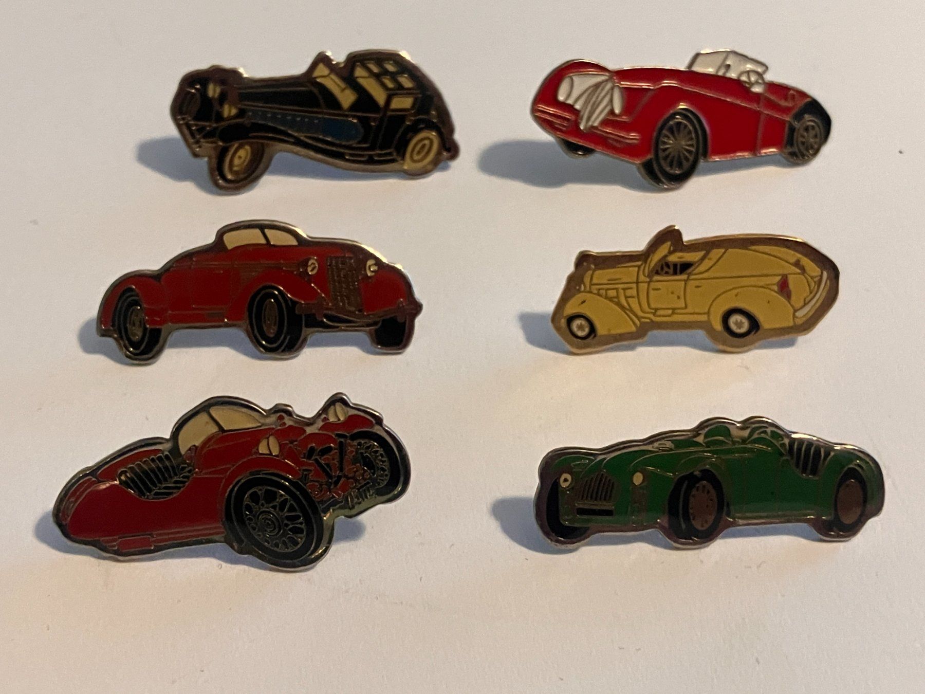Placchette & Badge: 6 Pin Cabriolet Oldtimer – Usato da Basel venduto da djwwpp