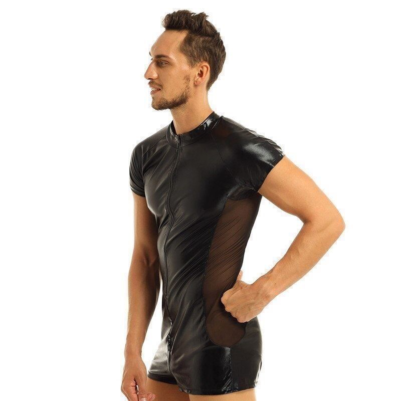 Completi: Party Kostüm Overall Bodysuit Männer – Nuovo e nell'imballaggio originale da Wittenbach venduto da ChinaSeidenstrasse 3