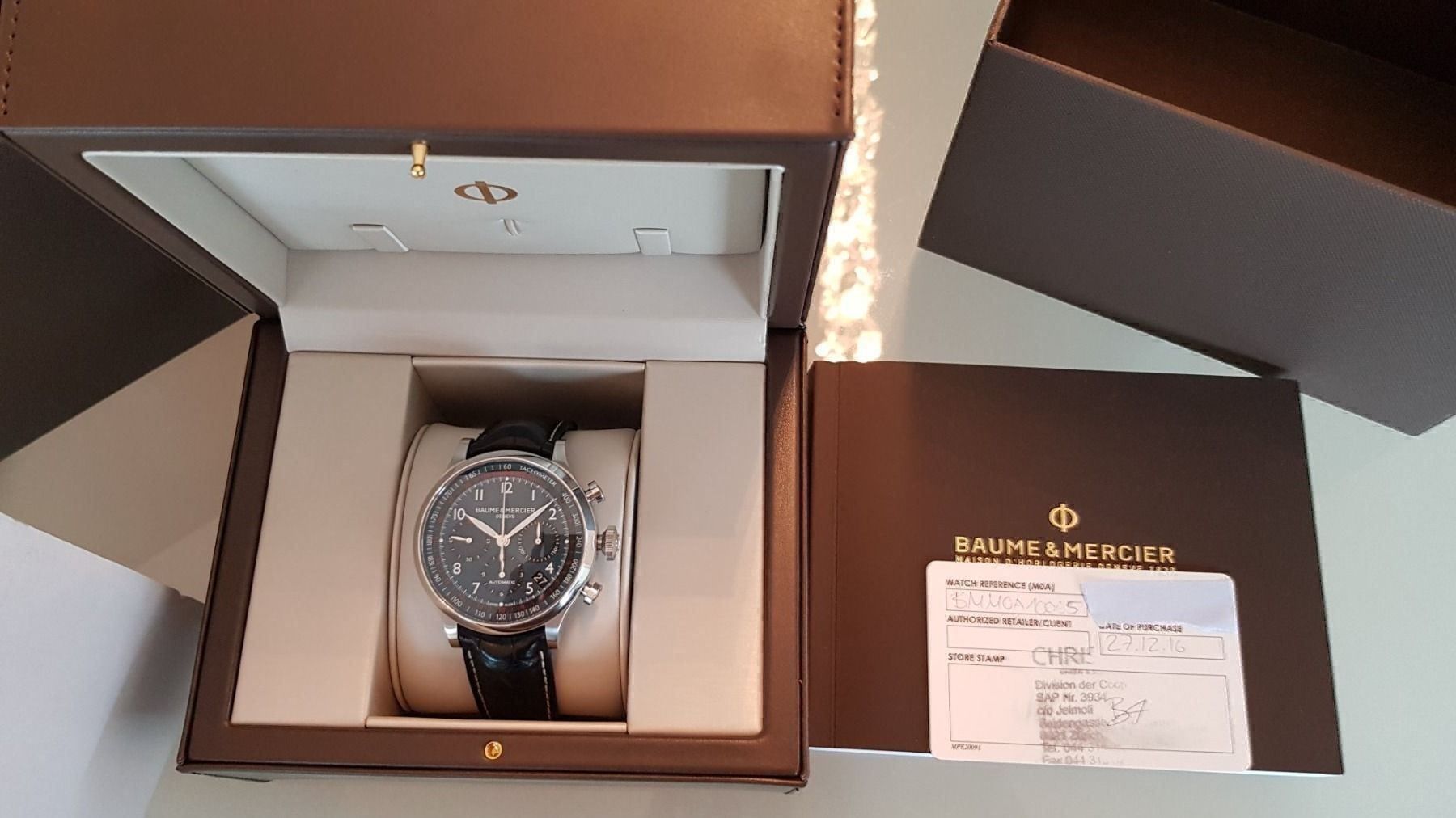 Baume & Mercier Orologi: Baume & Mercier Capeland MOA10065 44mm – Usato da Wilen b. Wil venduto da corni11 8