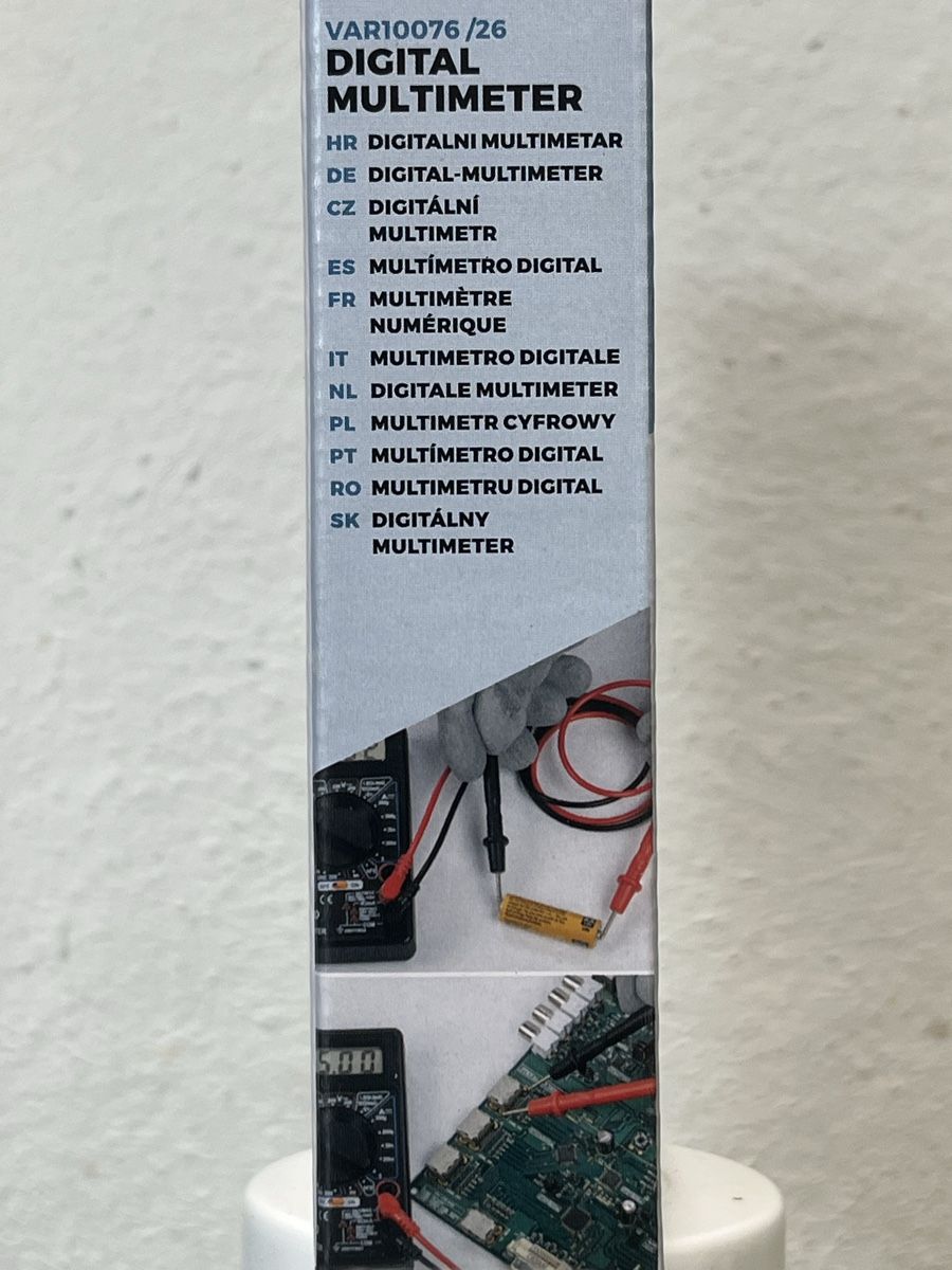 Misurare: Neues Digital Multimeter Ungeöffnet – Nuovo e nell'imballaggio originale da Illighausen venduto da remi 3