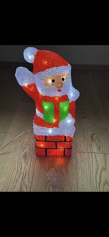Alle Dekorationen:     LED Weihnachtsmann  – Gebraucht aus Illnau von Fakiraa