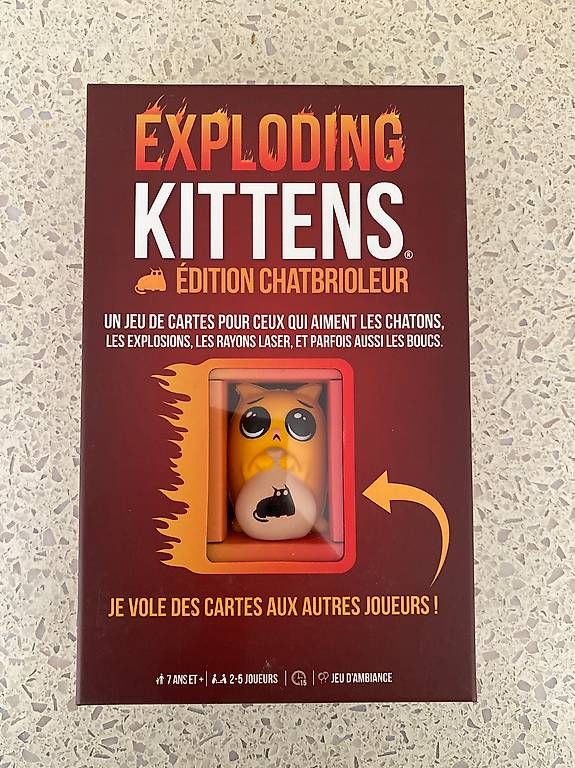 Giochi: Jeu Exploding Kittens édition Chatbrioleur – Usato da St-Sulpice VD venduto da tcf_vw6v