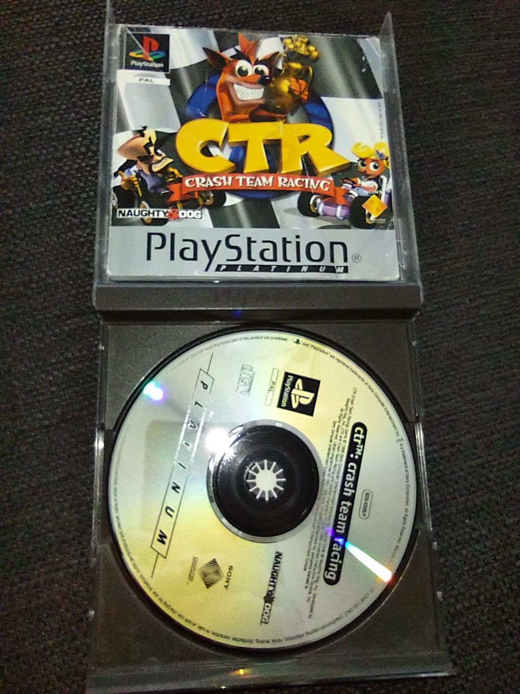 Jeu CTR : Crash Team Racing Sur Sony PlayStation 1 - PAL - Version Française
