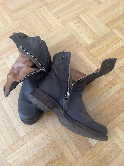 A.S.98 Scarpe da donna: Stiefeletten A.S.98 Voll-Leder Gr. 40-41 – Usato da Walenstadt venduto da ricamul 1