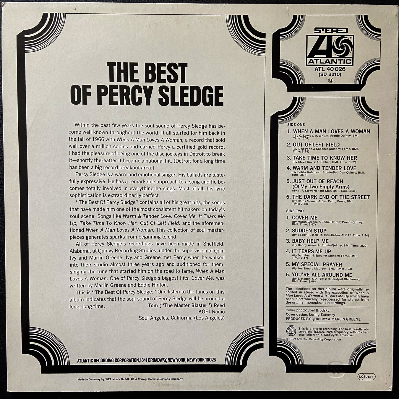 Dischi in vinile: Percy Sledge - The best of – Usato da Feldbach venduto da CDF10 1