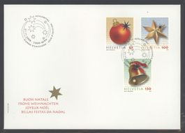 2008, FDC, Sondermarken Weihnachten