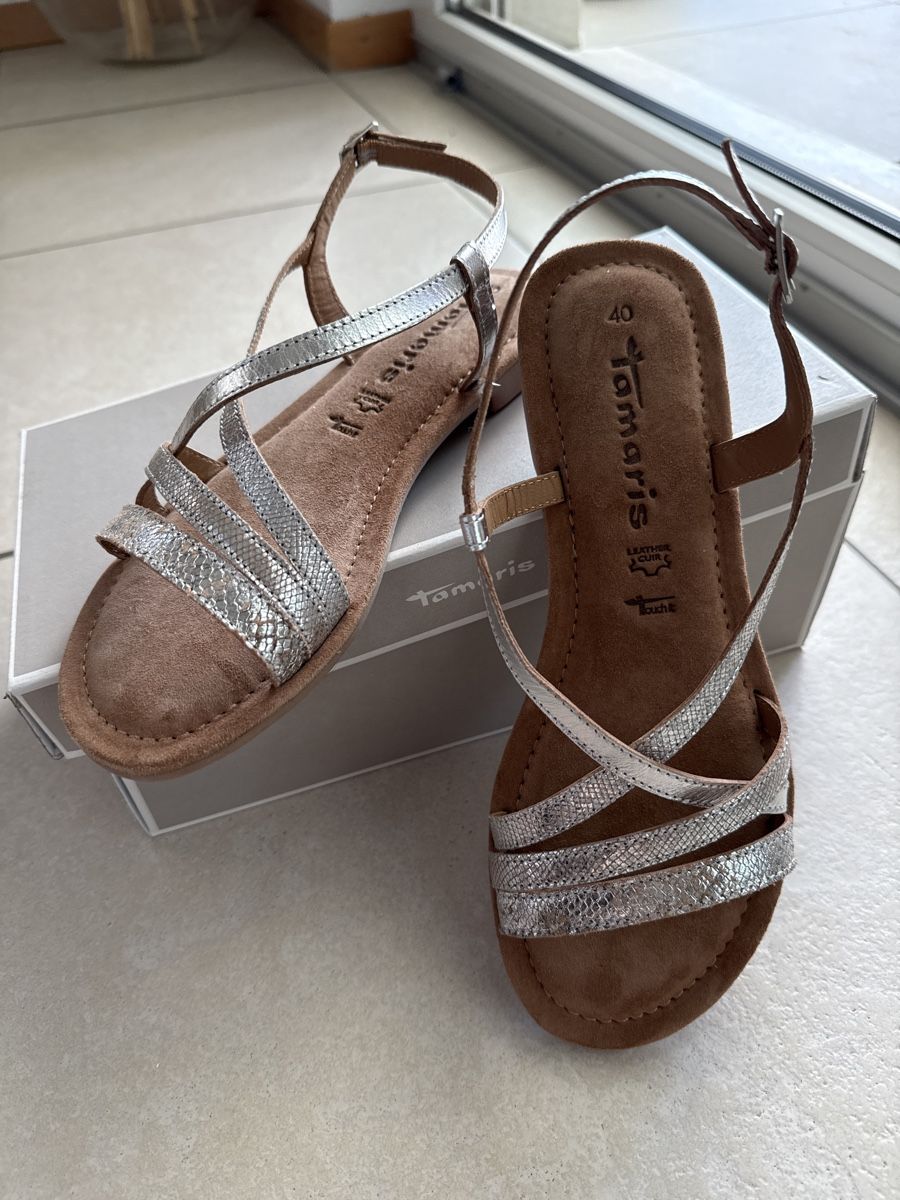 Tamaris Scarpe da donna: Sandales Tamaris – Nuovo e nell'imballaggio originale da Veyrier venduto da gige66 1
