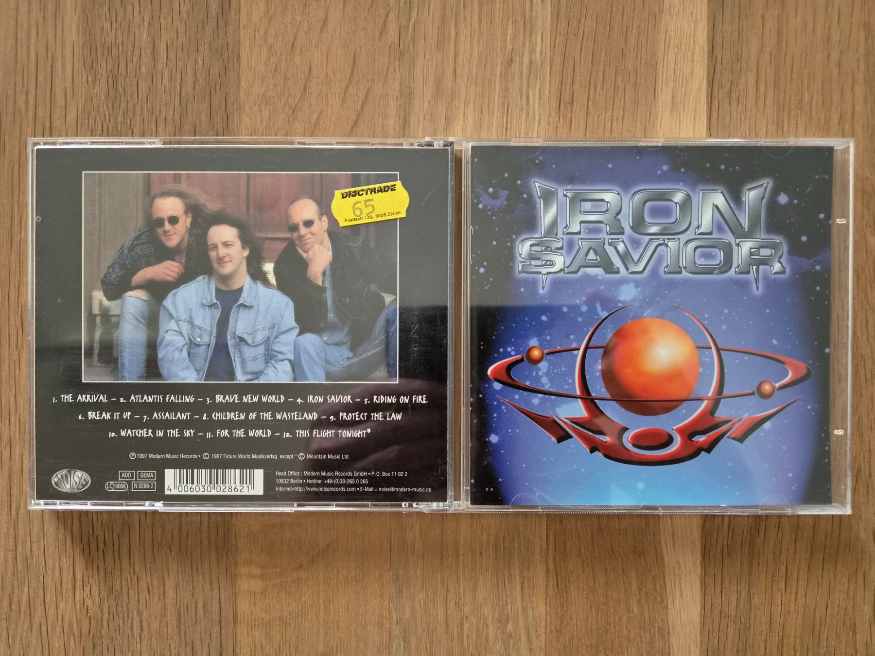 CDs: CD Iron Savior (mit Kai Hansen) - Iron Savior, 1997 – Gebraucht aus Nebikon von Harley-Davidson01