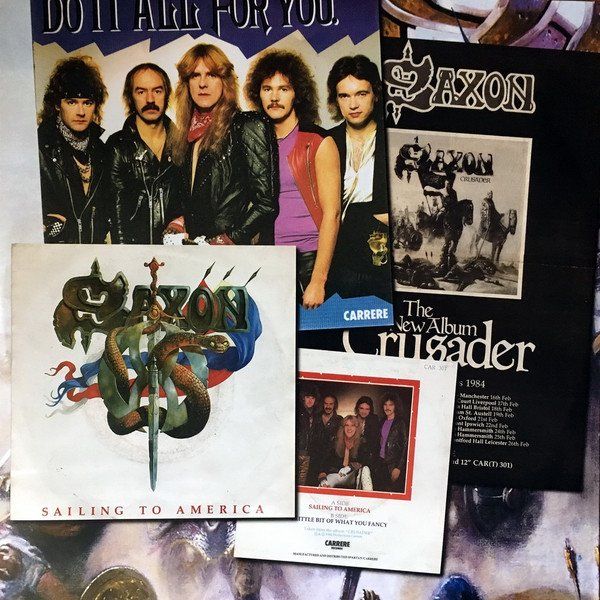Dischi in vinile: Saxon – Crusader - Remastered, Splatter – Nuovo e nell'imballaggio originale da Brittnau venduto da Zibu 8