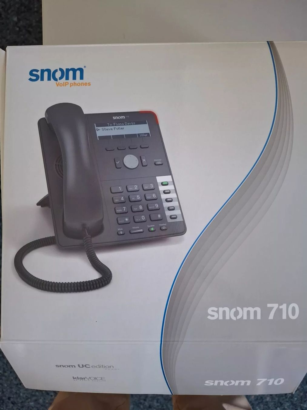 Snom Telefoni: SNOM 710 IP-Telefon – Usato da Zürich venduto da Barcley 2