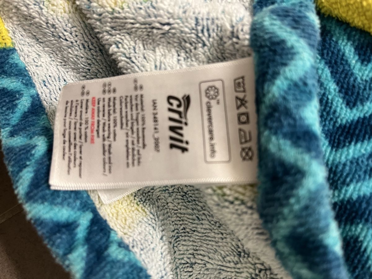 Accappatoi: Badeponcho Bademantel Kleinkind – Usato da Zürich venduto da Gabi_78 3