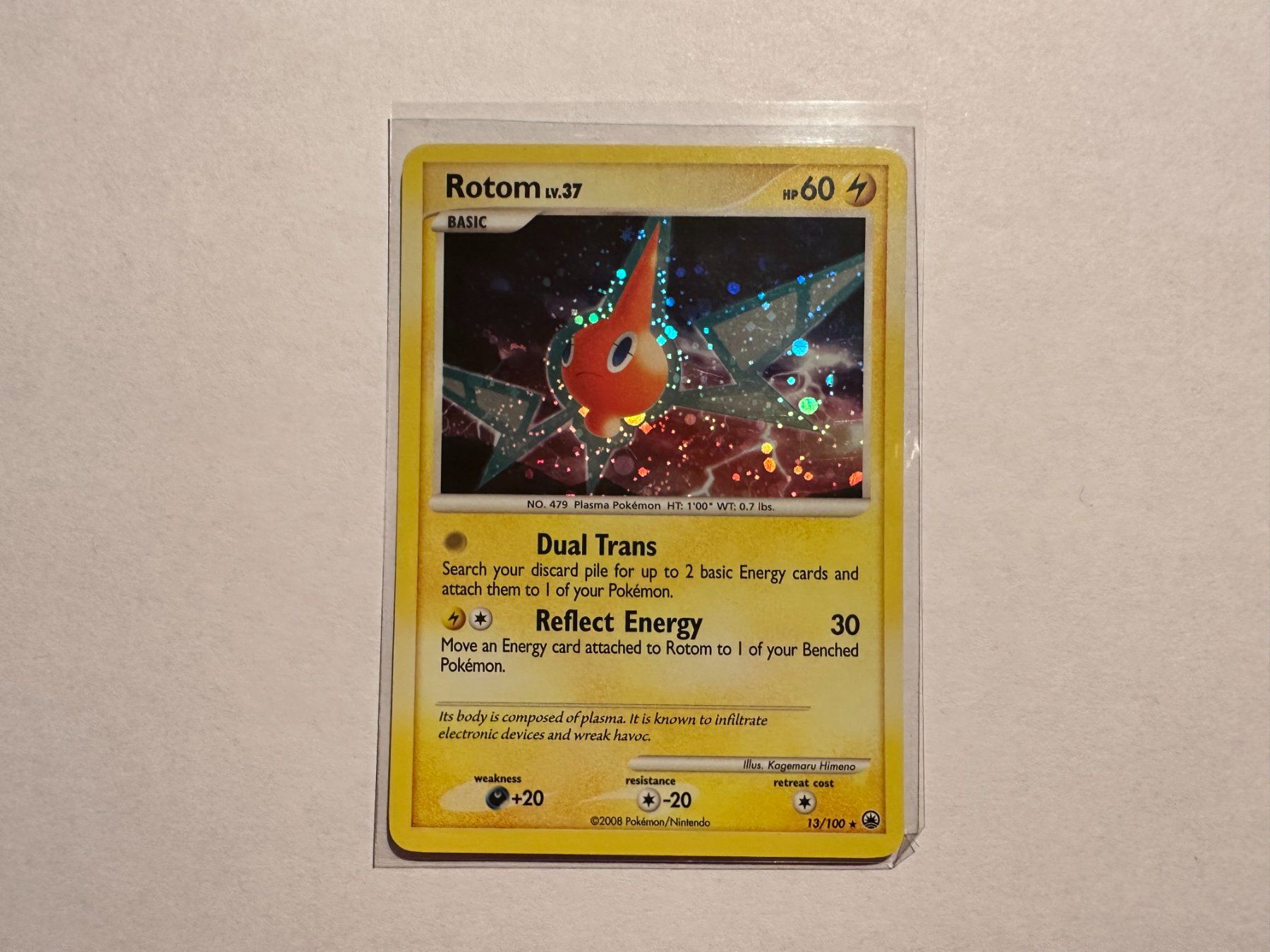 Pokémon Sammelbilder & Trading cards: Rotom holo D&P Majestic Dawn EN – Gebraucht aus Hagendorn von Pokecollectorch