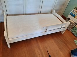 Lit enfant 70x140 + Matelas + duvet + alèse 
