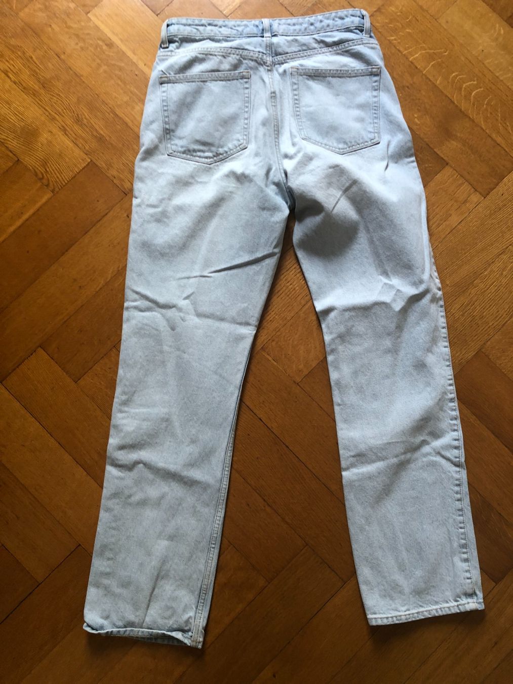 Weekday Jeans: Weekday Jeans, Gr. 31/34, Extra High Straight, hellblau – Usato da Basel venduto da raresbares 4
