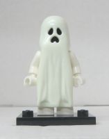 LEGO Monster Fighters gen043 " Ghost with Pointed Top Shroud