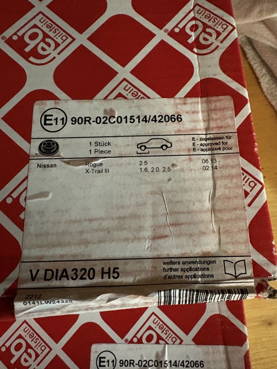 Nissan Alle Autoersatzteile: FEBI BILSTEIN 108558 Bremsscheibe neu – Neu und originalverpackt aus Boswil von P18 1